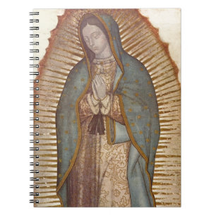 Vår dam av Guadalupe Anteckningsbok Med Spiral