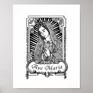 Vår dam av Guadalupe (I) Poster