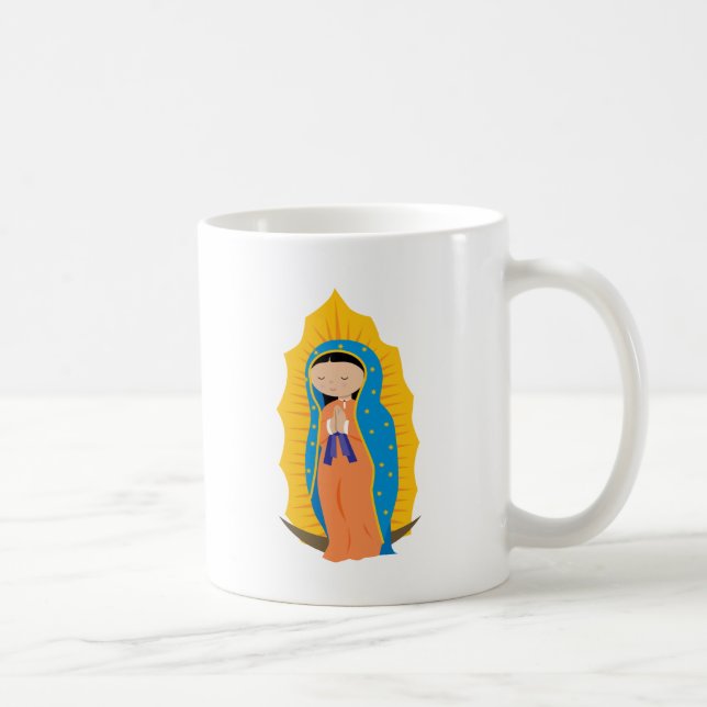 Vår dam av Guadalupe Kaffemugg (Höger)