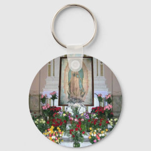 Vår dam av Guadalupe Keychain Nyckelring