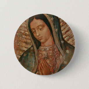 vår dam av guadalupe knapp