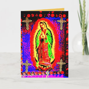 Vår Dam av guadalupe Kort