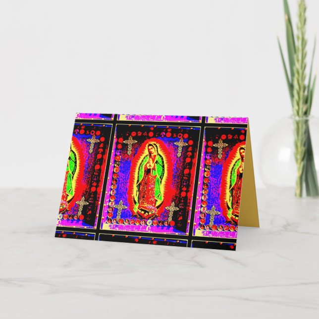 Vår Dam av guadalupe Kort (Framsida)