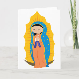 Vår dam av Guadalupe Kort