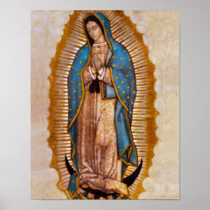 VÅR DAM AV GUADALUPE POSTER