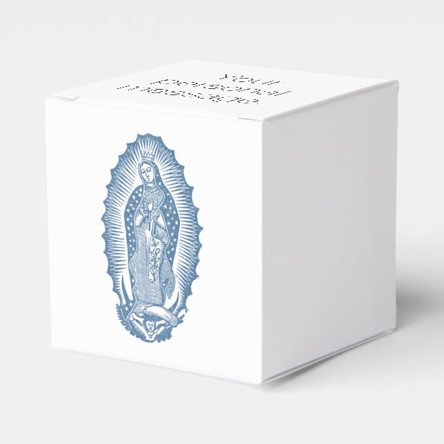 Vår dam av Guadalupe Presentaskar (Framsidan Sidan)
