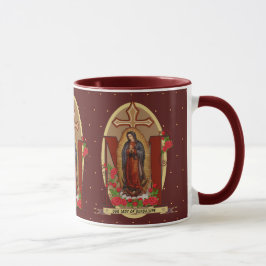 Vår Dam av Guadalupe Santa Maria Spanska Virgin Mugg