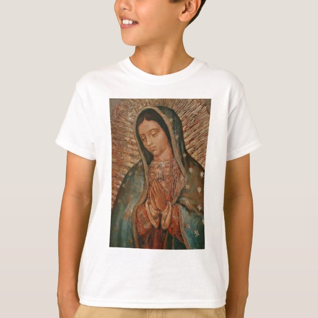 vår dam av guadalupe t shirt (Framsida)