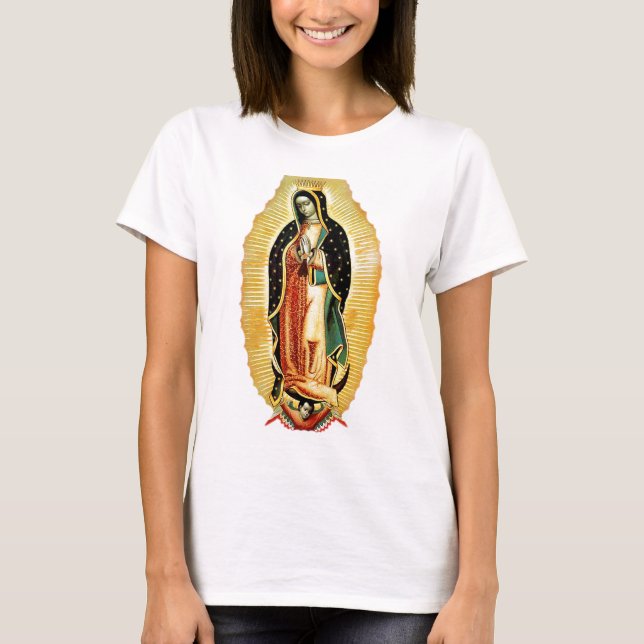 Vår dam av Guadalupe Tee (Framsida)