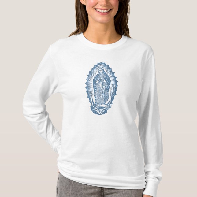 Vår dam av Guadalupe Tee (Framsida)