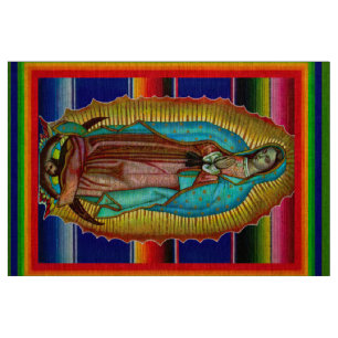 Vår Dam av Guadalupe zarape 2005 Tyg