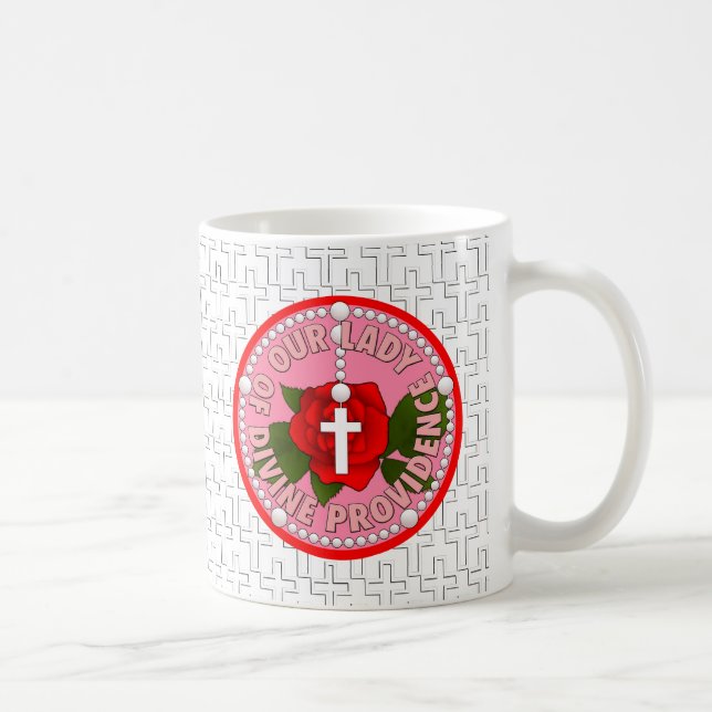 Vår dam av gudomliga Providence Kaffemugg (Höger)