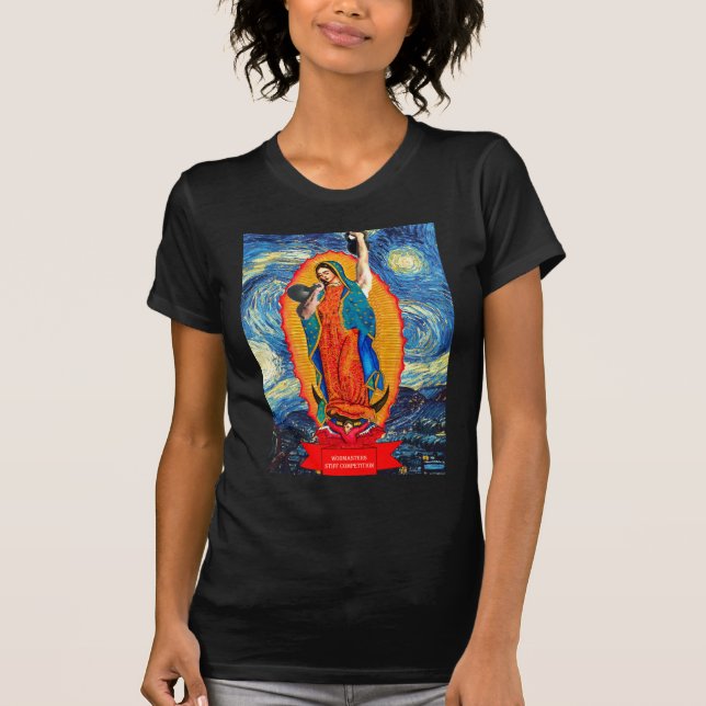 Vår dam av KettleBellsen Tee Shirt (Framsida)