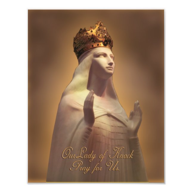 VÅR DAM AV KNOCKPRAY FÖR USA:S HELIG-BILD FOTOTRYCK (Framsidan)