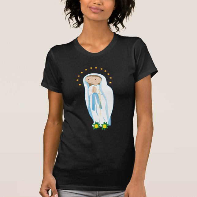 Vår dam av Lourdes T Shirt (Framsida)
