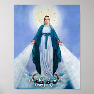 Vår dam av Mercy. Poster