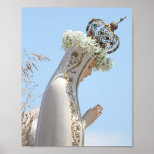 Vår dam av stjärnan av havet, fotograferar av Mary Poster
