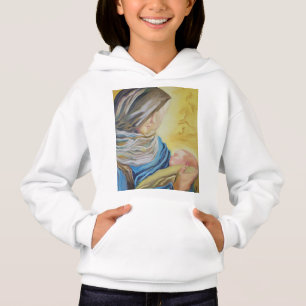 Vår Dam av tystnad som håller baby Jesus T Shirt