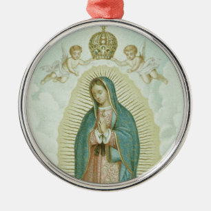 Vår Dam Guadalupe Julgransprydnad Metall