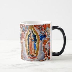 Vår Dam Guadalupe Virgin Magic Morphing Mugg