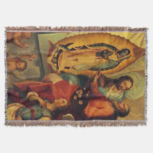 Vår Dam Guadalupe Virgin Mary, målad av Gud Mysfilt (Framsidan)