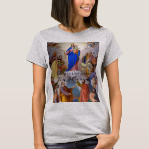 Vår Dam, hjälpen till kristna T Shirt