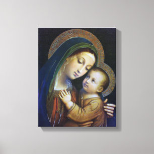 VÅR DAM I BRA RÅDER DEVOTIONELL BILD. CANVASTRYCK