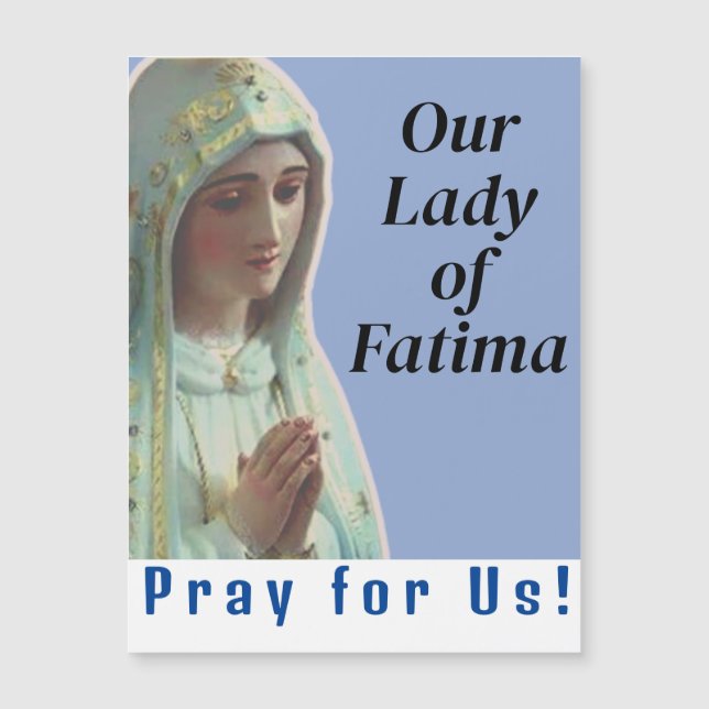 Vår Dam i Fatima (Framsida)