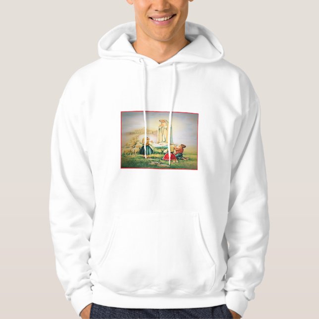 Vår Dam i Fatima 1917 Hoodie (Framsida)