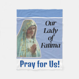 Vår Dam i Fatima Fleecefilt