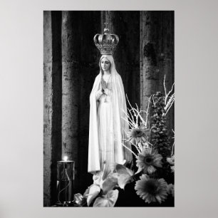 Vår Dam i Fatima Poster