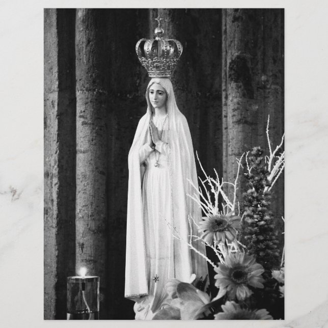 Vår Dam i Fatima Reklamblad (Framsidan)