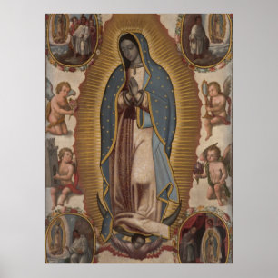 VÅR DAM I GUADALUPE (EXTRA STORA 40X53) POSTER