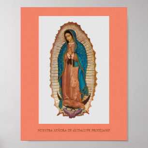 VÅR DAM I GUADALUPE POSTER