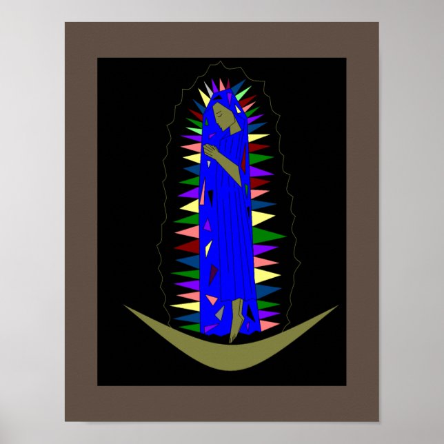 VÅR DAM I GUADALUPE POSTER (Framsidan)