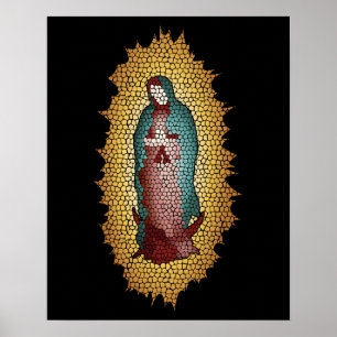VÅR DAM I GUADALUPE POSTER