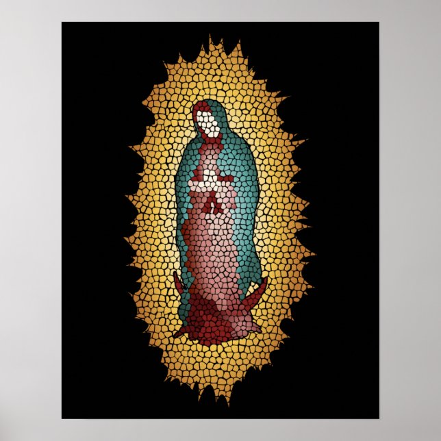 VÅR DAM I GUADALUPE POSTER (Framsidan)