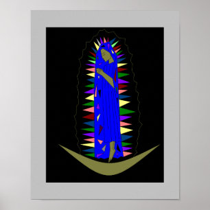 VÅR DAM I GUADALUPE POSTER