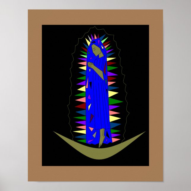 VÅR DAM I GUADALUPE POSTER (Framsidan)