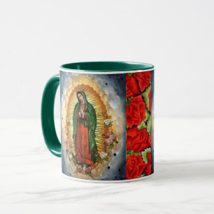 Vår Dam i Guadalupe Rosor Gift-kaffet Kopp Mugg