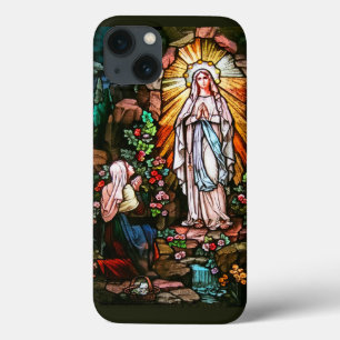 Vår Dam i Lourdes iPhone/iPad-väska