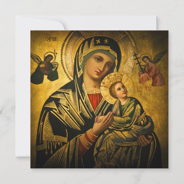 Vår Dam i Perpetual Help (Framsida)