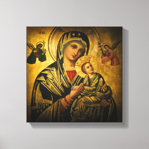 Vår Dam i Perpetual Help Canvastryck