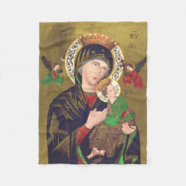 Vår Dam i Perpetual Help Fleecefilt