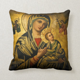 Vår Dam i Perpetual Help Kudde