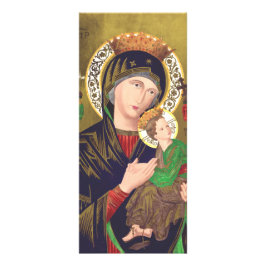 Vår Dam i Perpetual Help Reklamkort