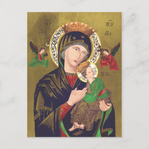 Vår Dam i Perpetual Help Vykort