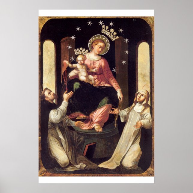 Vår Dam i Pompeji Poster (Framsidan)