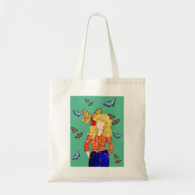 Vår Dam i rökbergens Tote Bag Tygkasse (Framsidan)