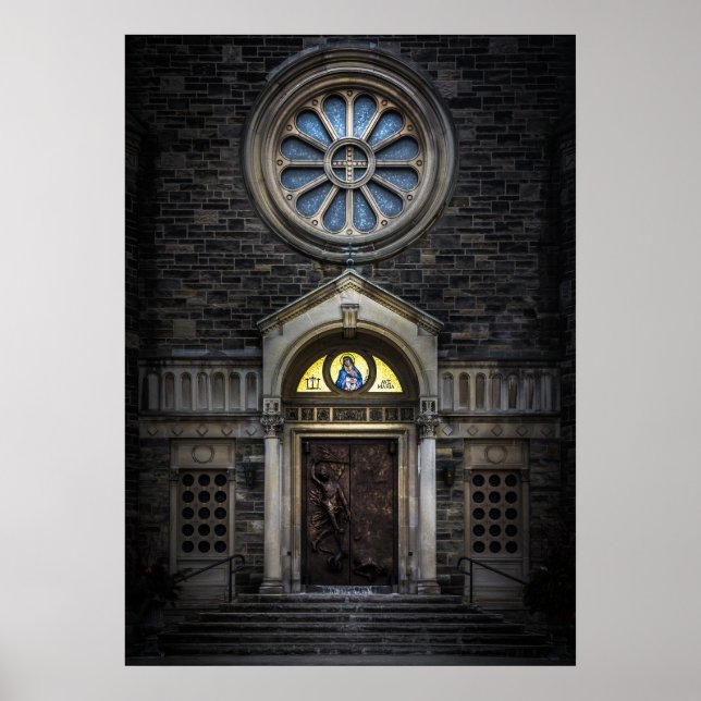 Vår Dam i Sorrows nr 1 Färg, version Poster (Framsidan)